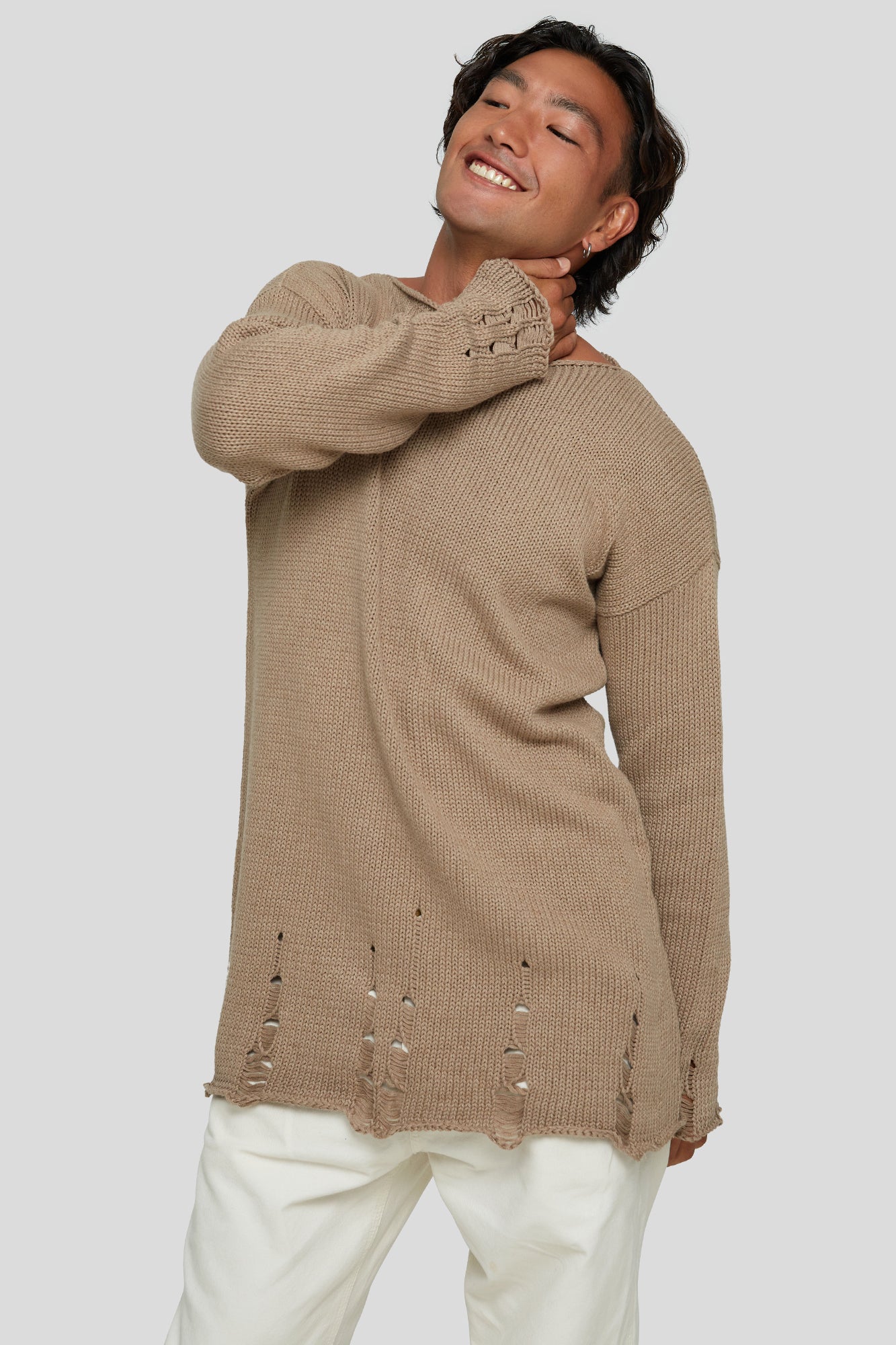 Mocca sweater handmade in indonesia