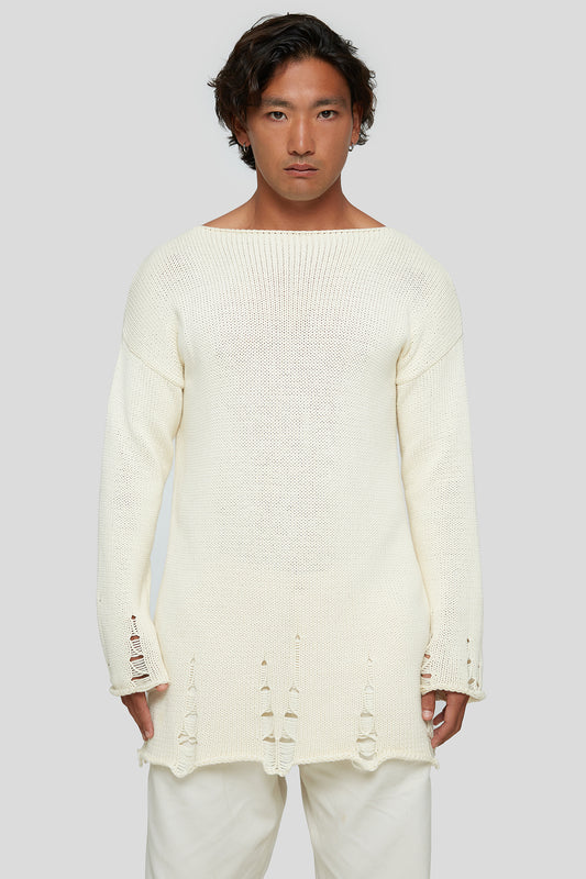 Jumper POSSEIDON off-white