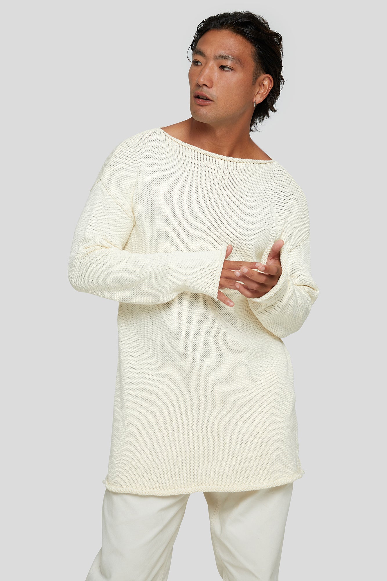 Jumper TRITON off-white