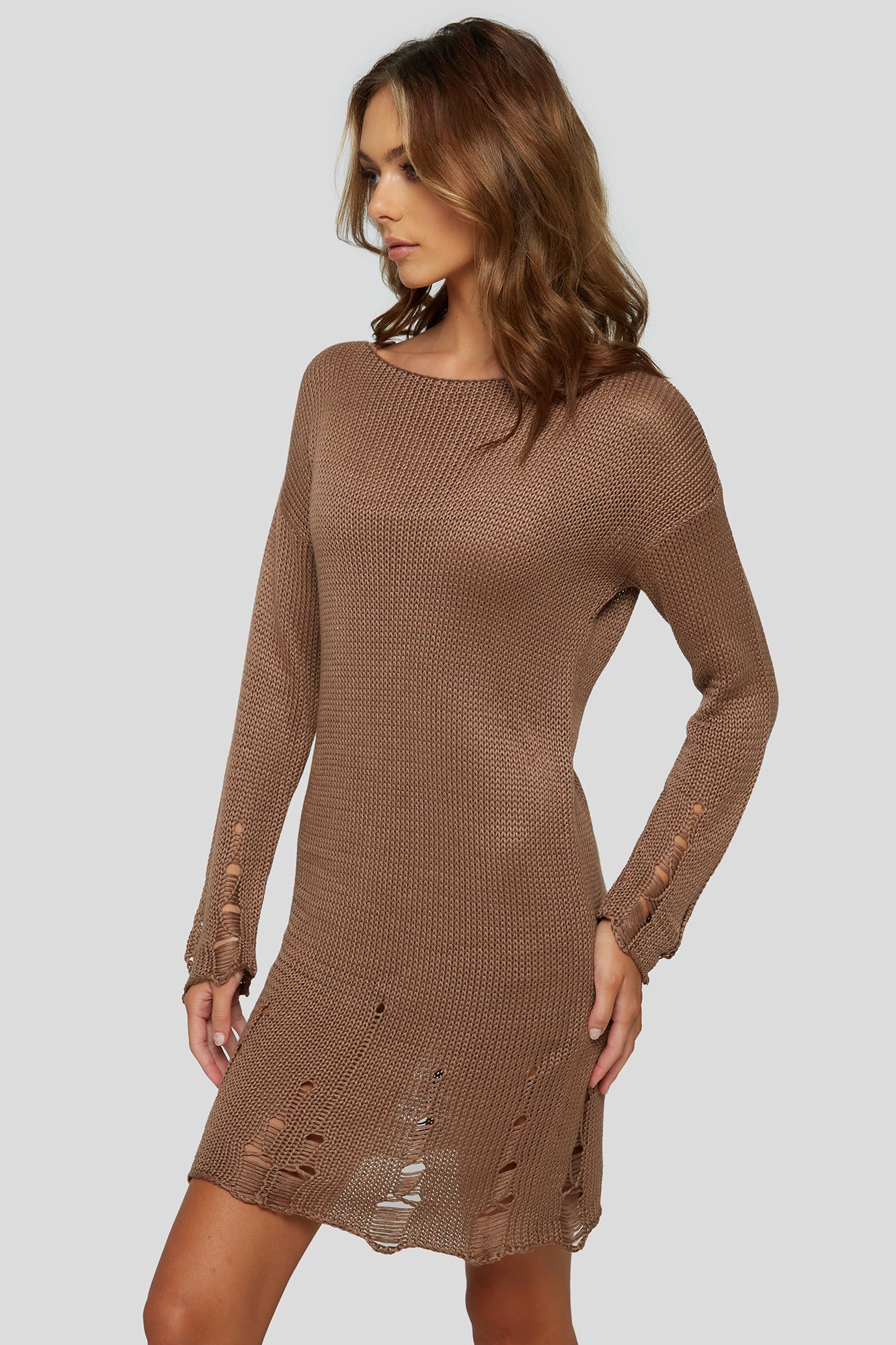 Dress URSULA bronze
