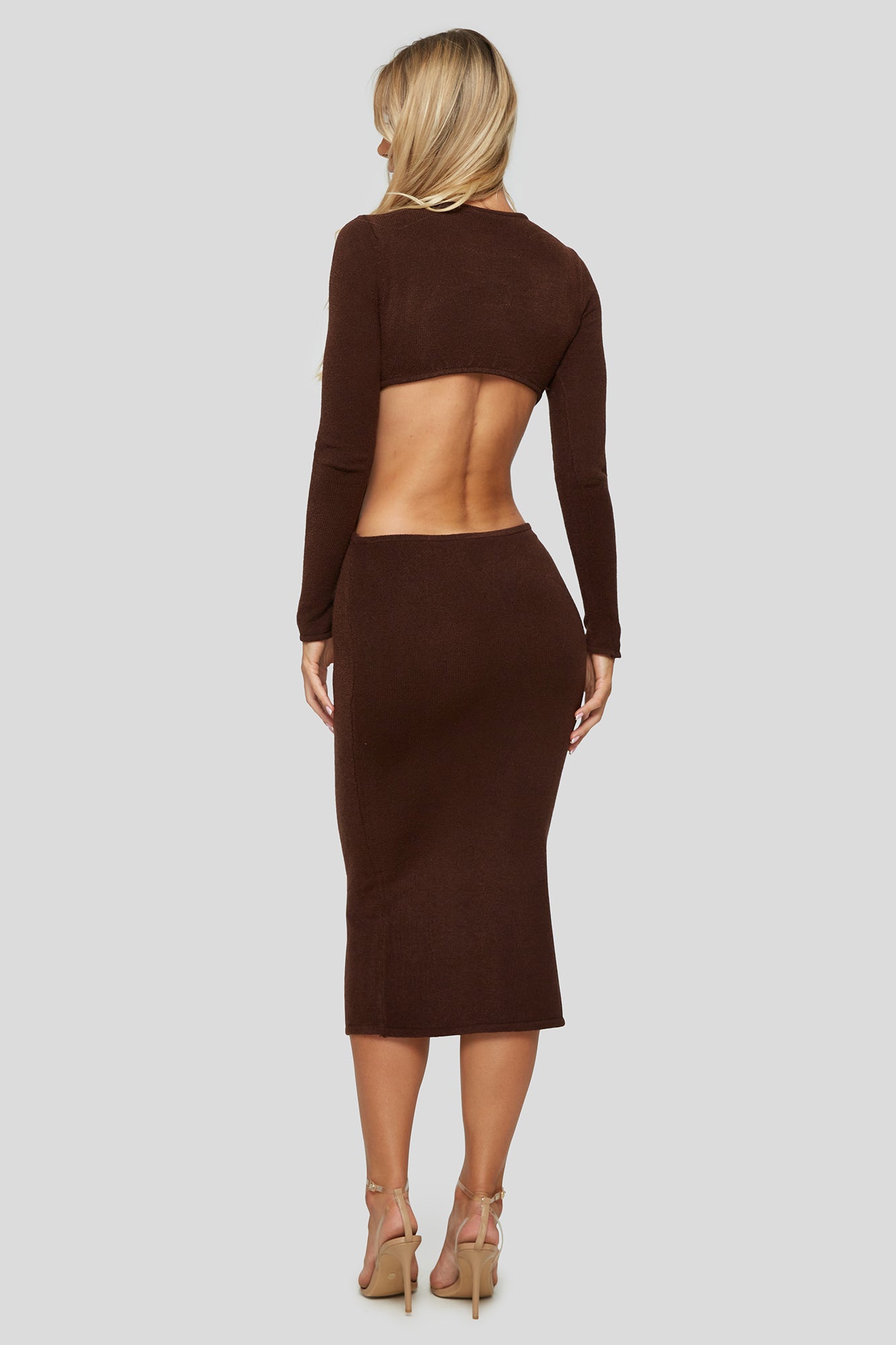 Dress ALANA brown